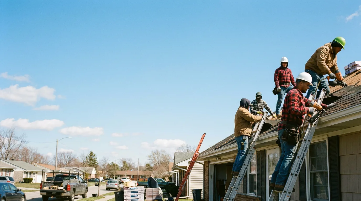 Roofing in Harvey, IL near me